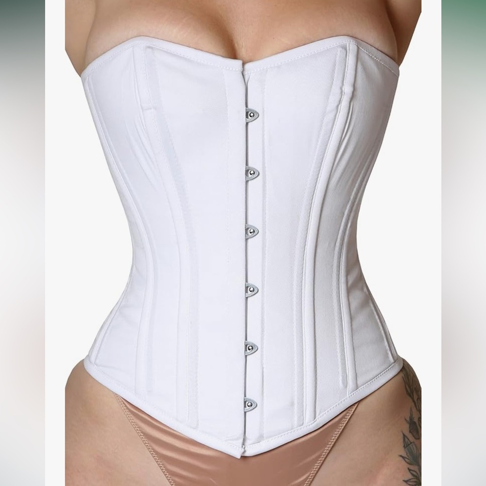 Heavy Duty Overbust Waist Trainer Double Steel Boned Shaper